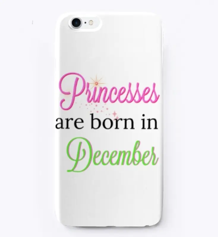 Princesses are Born in December