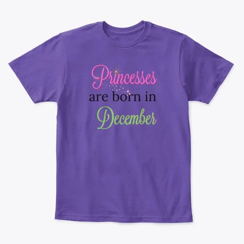 Princesses are Born in December